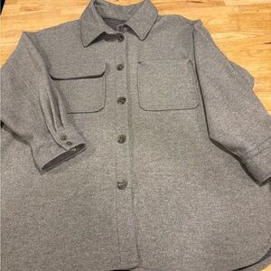 H&M Gray Thick Shacket